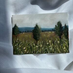 “ Hold Me In Stillness” soft pastel painting